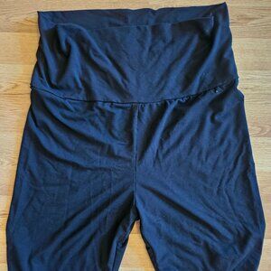 HATCH Maternity Black Biker Shorts